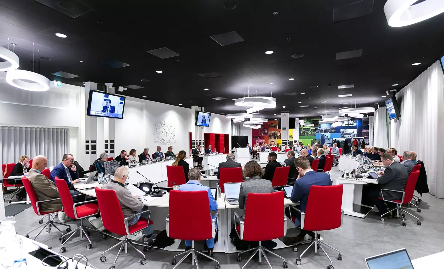 Raadzaal in het Stadhuis