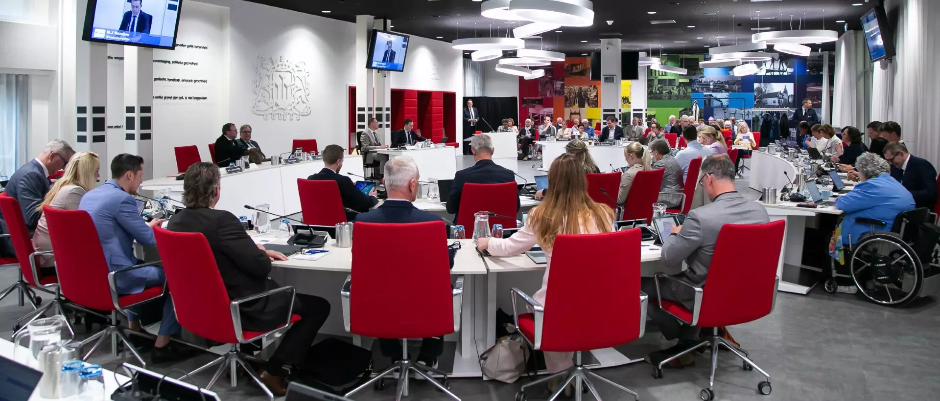 Raadzaal in het Stadhuis